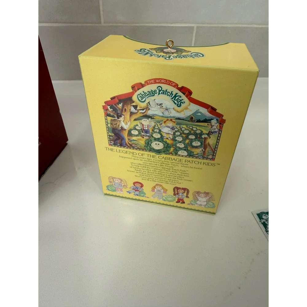Carlton Cards Cabbage Patch Kids Christmas Rose Ornament 2004 Pink Robe 128